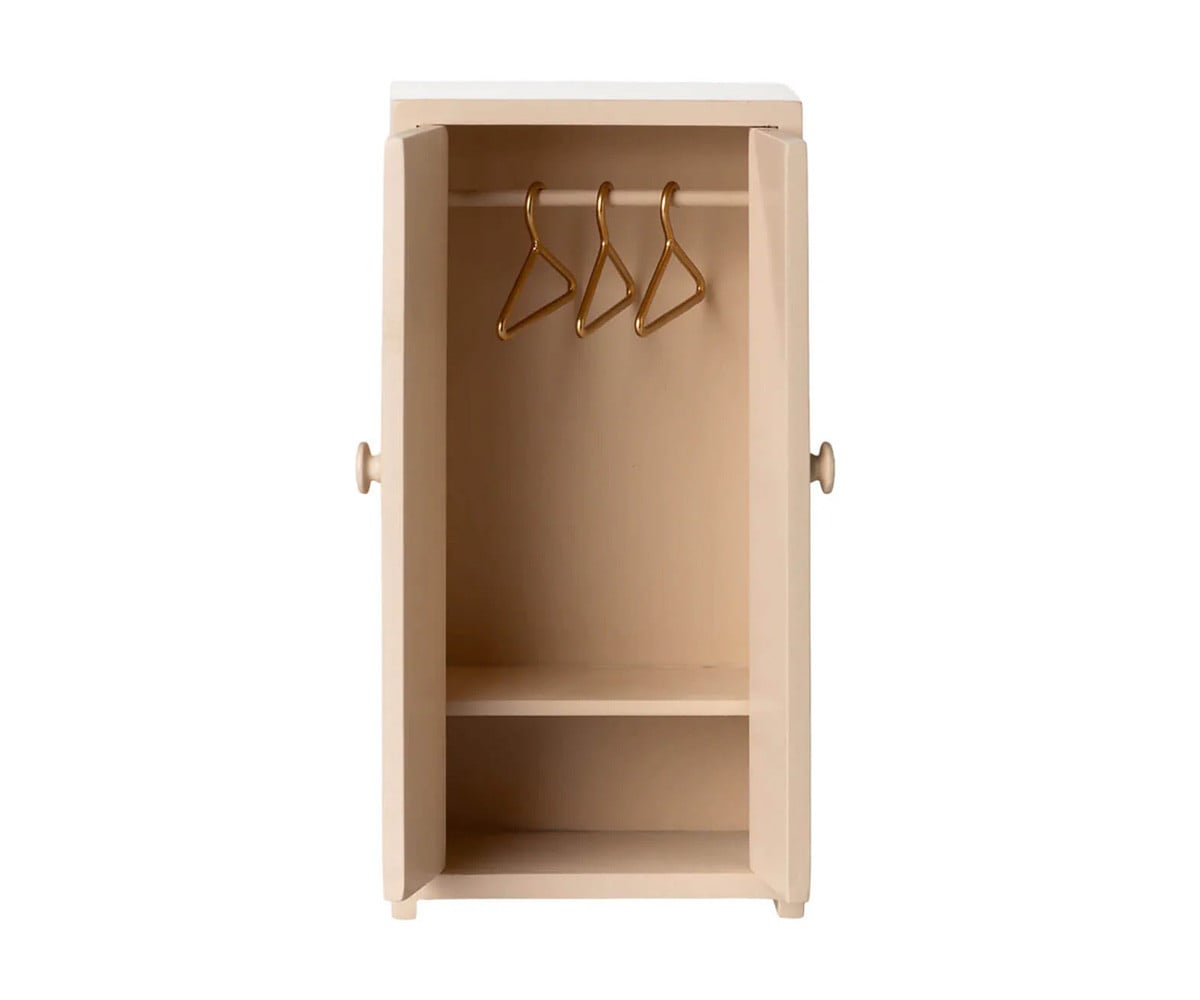 Miniatura Armadio Legno Light Rose Mouse Maileg