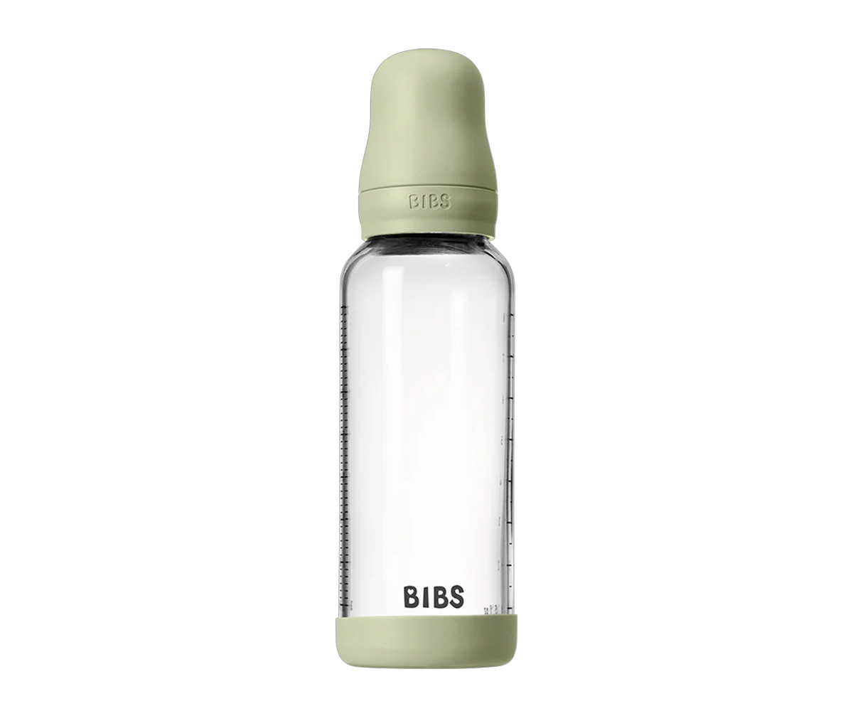 Boberão de vidro BIBS Boheme Sage 240ml