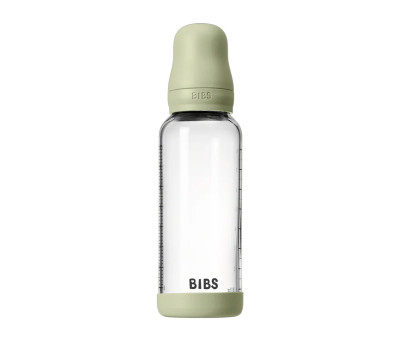 Boberão de vidro BIBS Boheme Sage 240ml