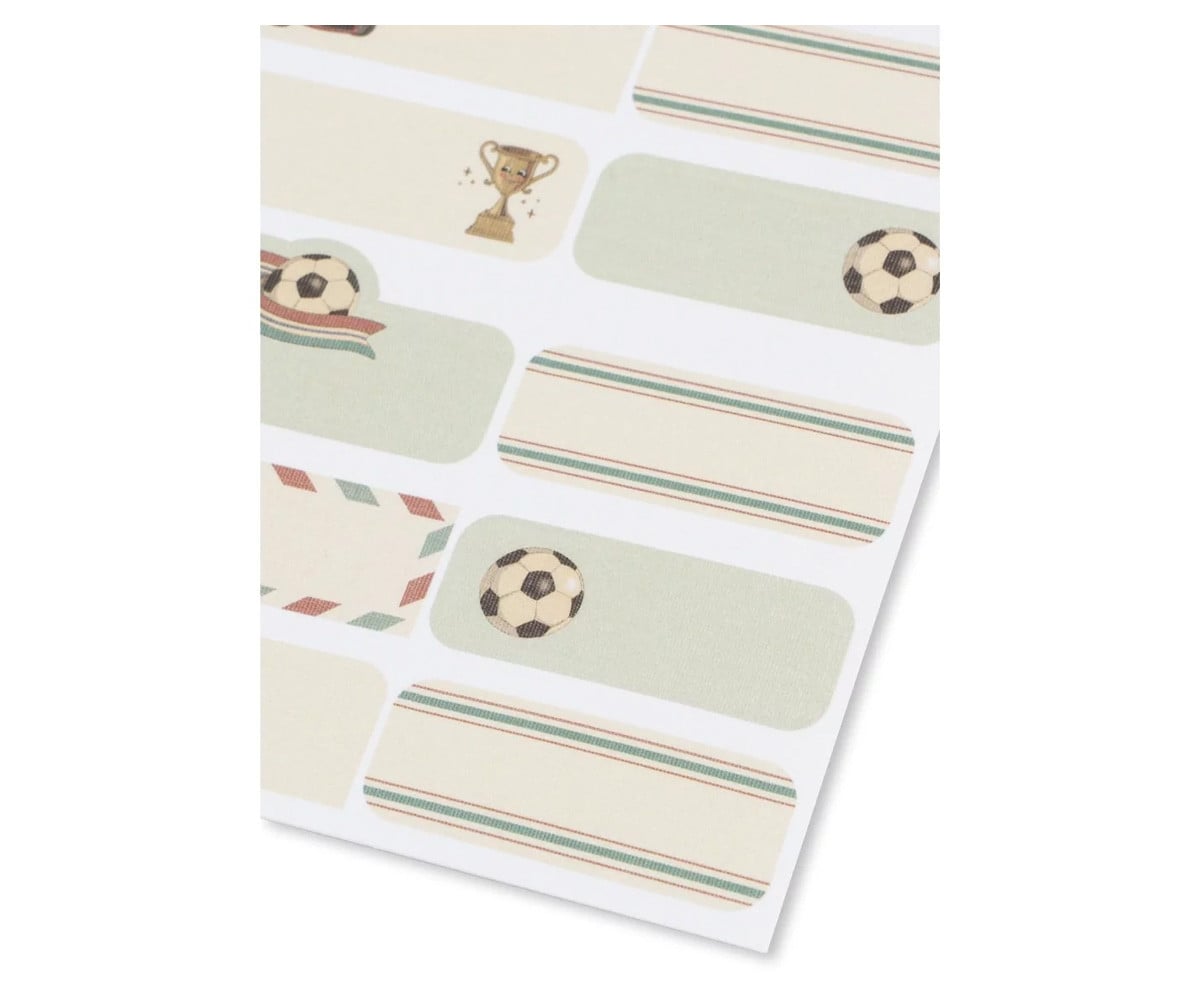 Name Stickers 60 pcs Kick It