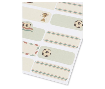 Name Stickers 60 pcs Kick It