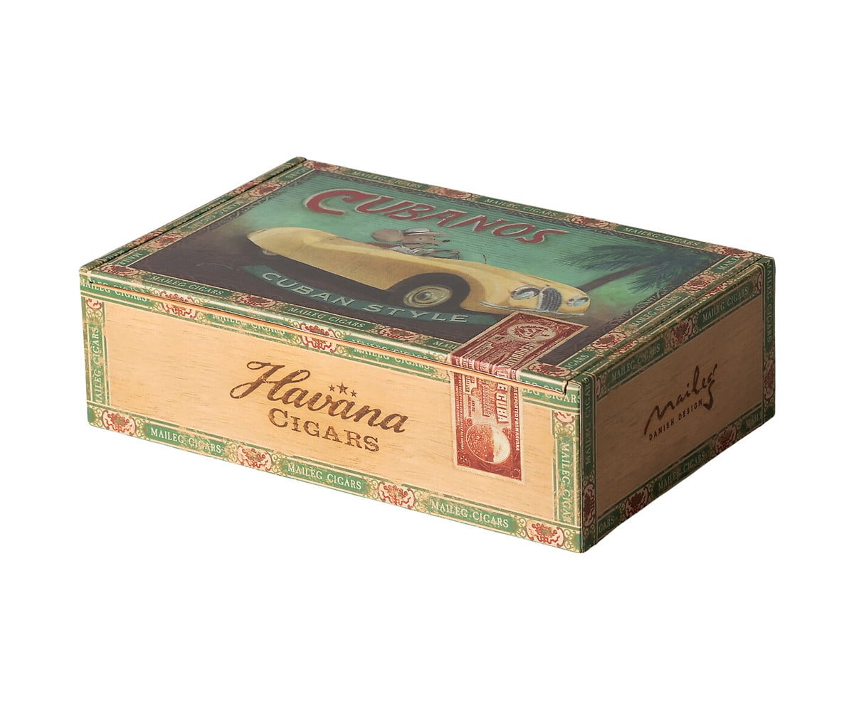 Abuelos Ratones en Caja de Puros