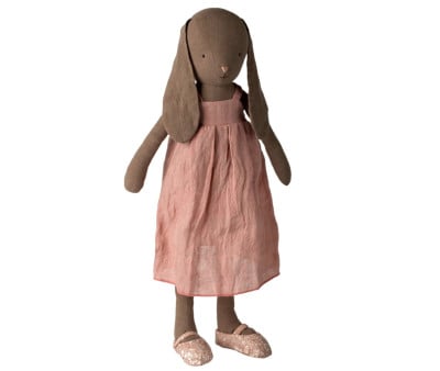 Size 4 Brown Bunny with Dress and Shoes