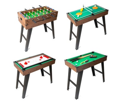 Tavolo Multigioco Woody 4 in 1