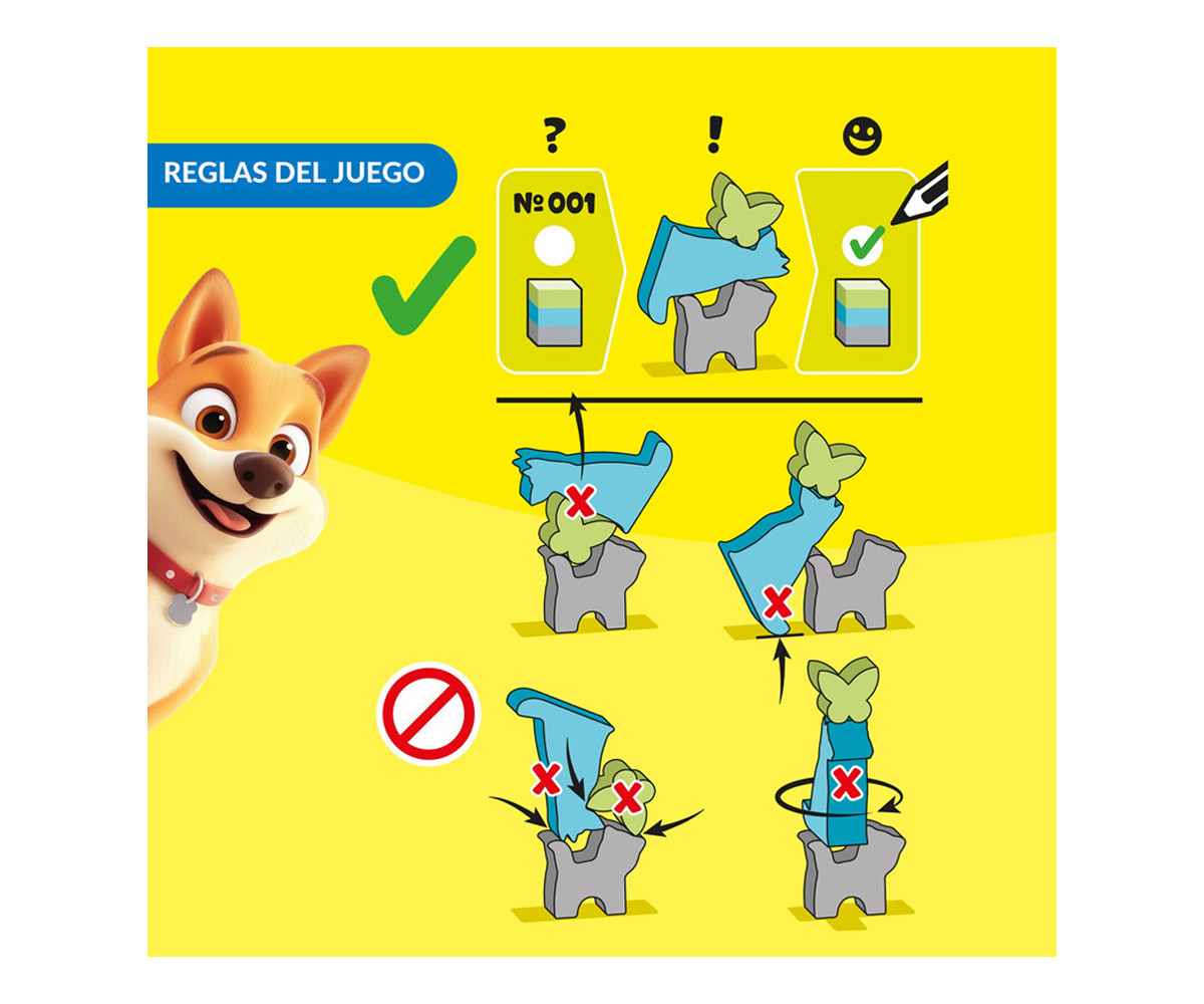 Gioco da Tavolo Stacking Challenge Animals