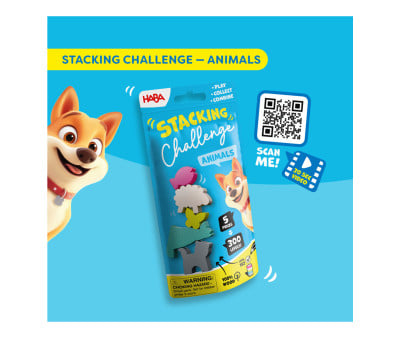 Gioco da Tavolo Stacking Challenge Animals