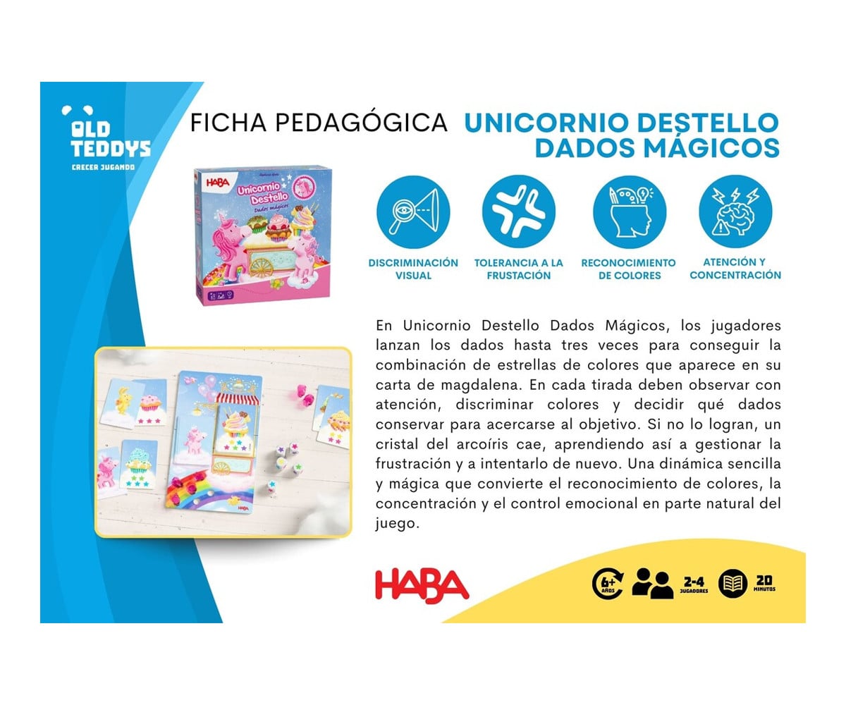 Dadi Magici Liocorno Luccichino
