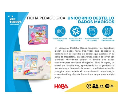 Dadi Magici Liocorno Luccichino