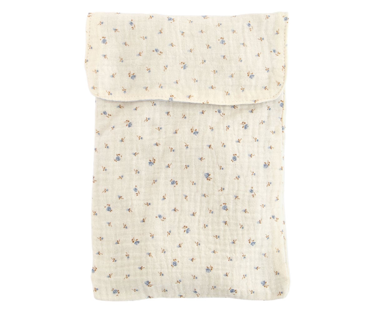 Bolsa Pañales Florecita Azul