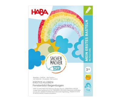 Craft Kit Impara a Incollare Rainbow Window Picture