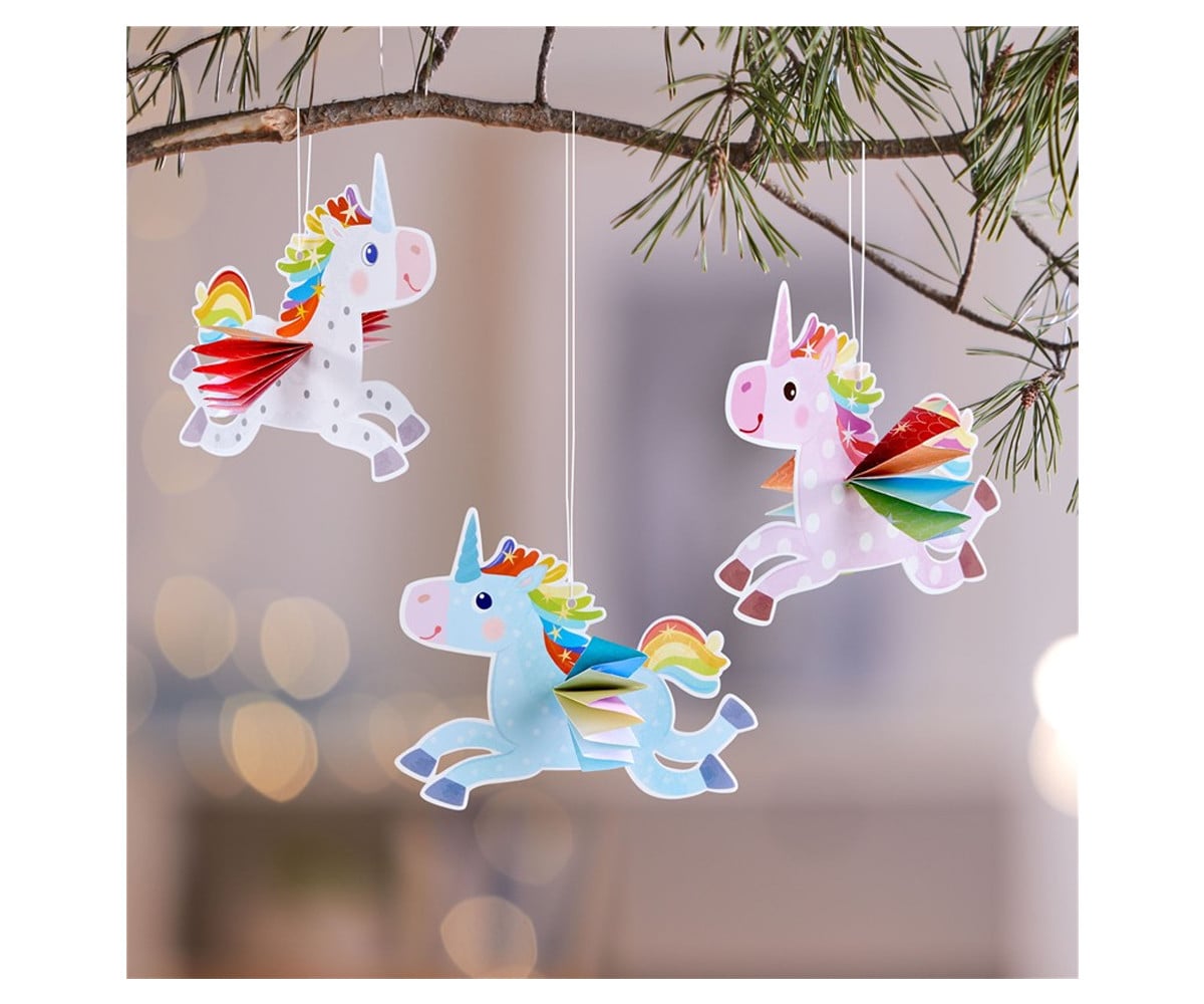 Set Creativo Aprender a Plegar Unicornios Voladores