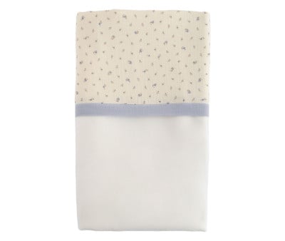 Manta Flor Azul Personalizable