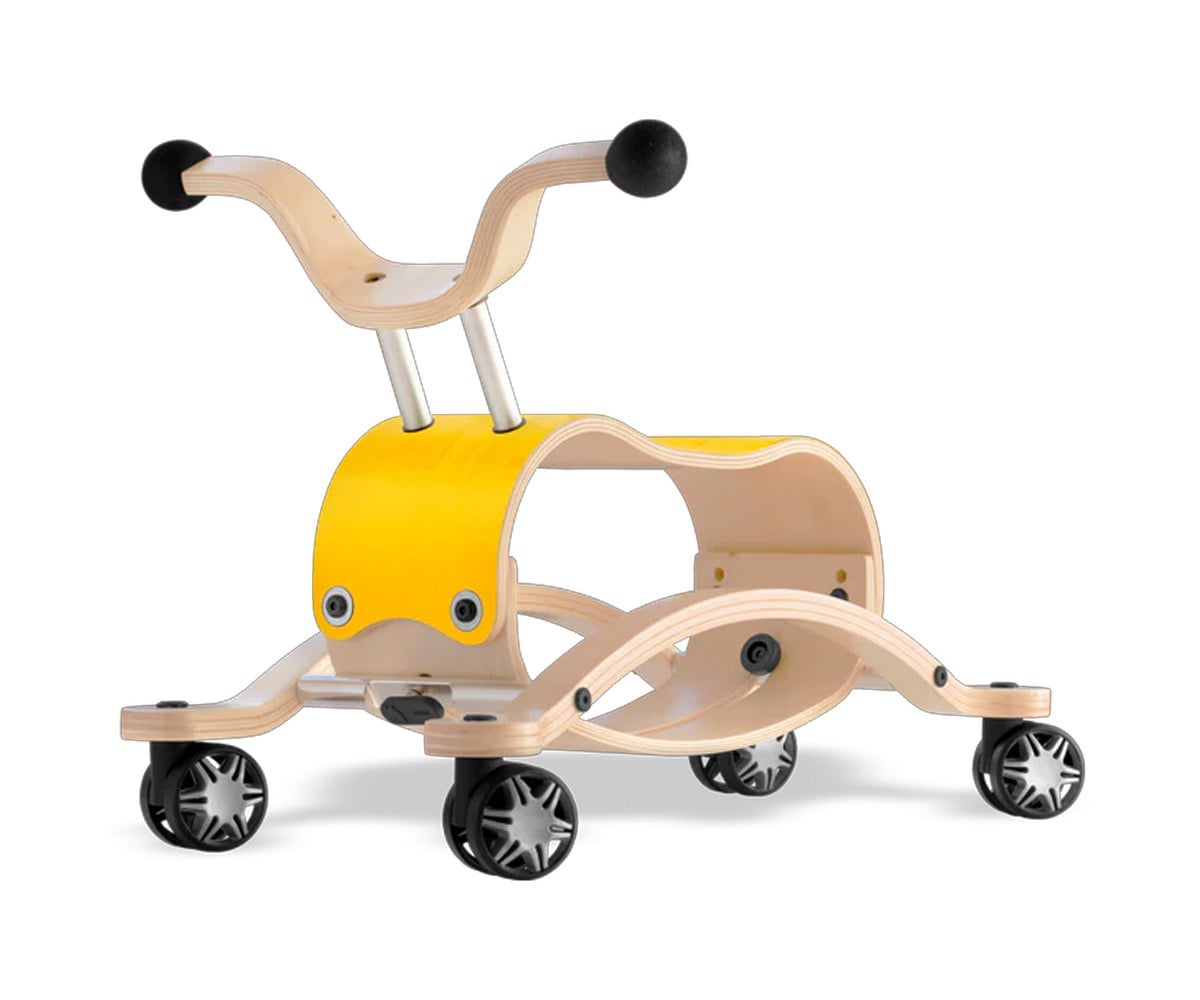 Andador Balancín Mini-Flip Racer 360º Amarillo
