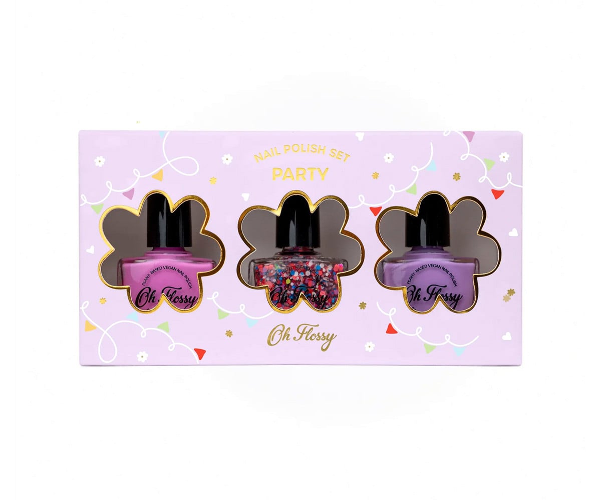 3 esmaltes Oh Flossy Party