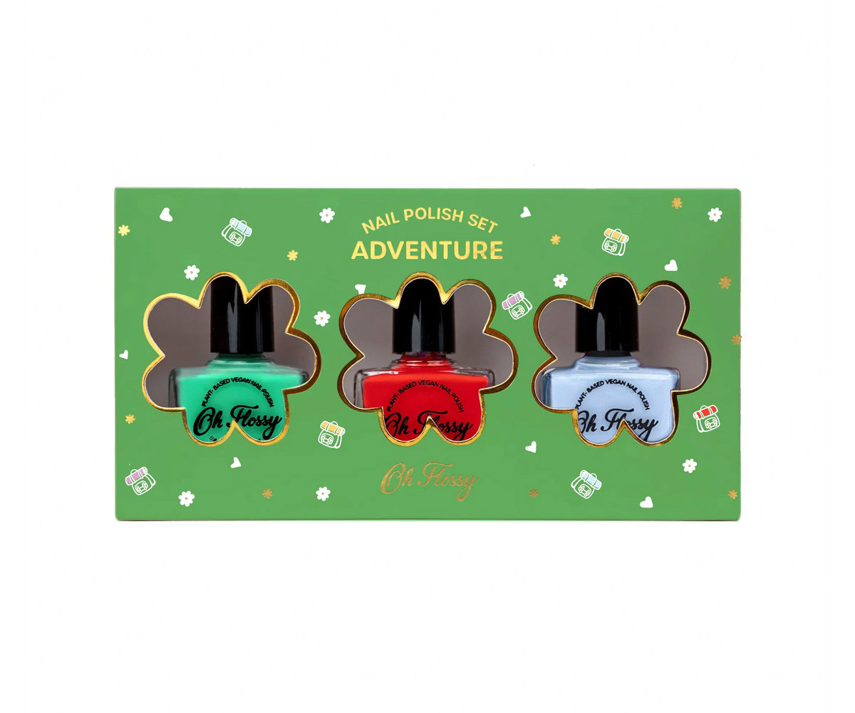 3 esmaltes Oh Flossy Adventure