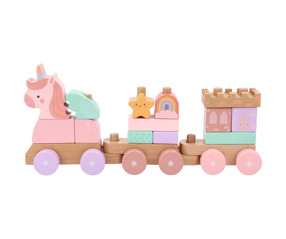 Trenino Legno Monneka Magic World Personalizzabile