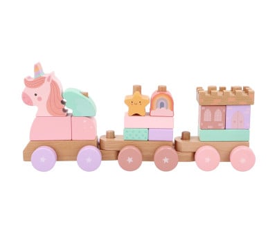 Trenino Legno Monneka Magic World Personalizzabile
