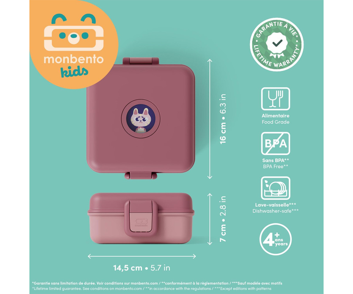 Caja Almuerzo MB Snacky Pink Blush