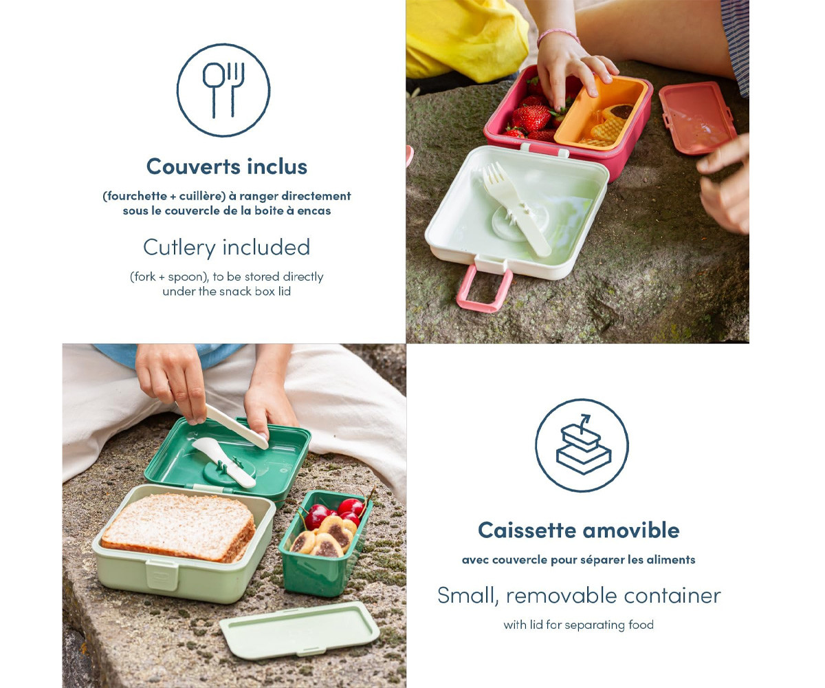 Caja Almuerzo MB Snacky Pink Blush