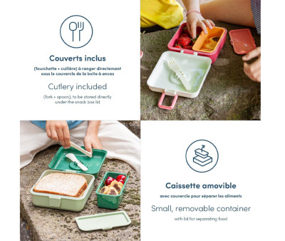 Caja Almuerzo MB Snacky Pink Blush
