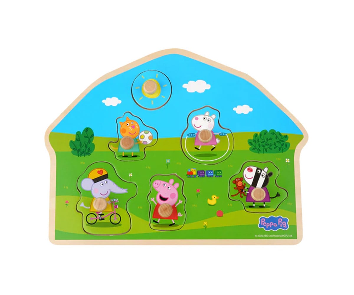 Puzzle Incastro Legno Peppa Pig
