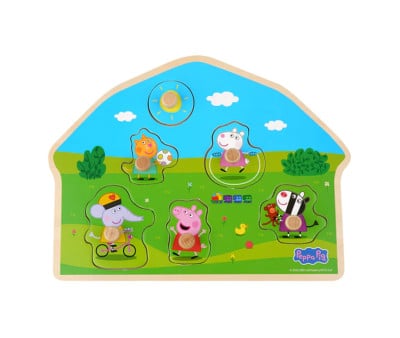 Puzzle Incastro Legno Peppa Pig