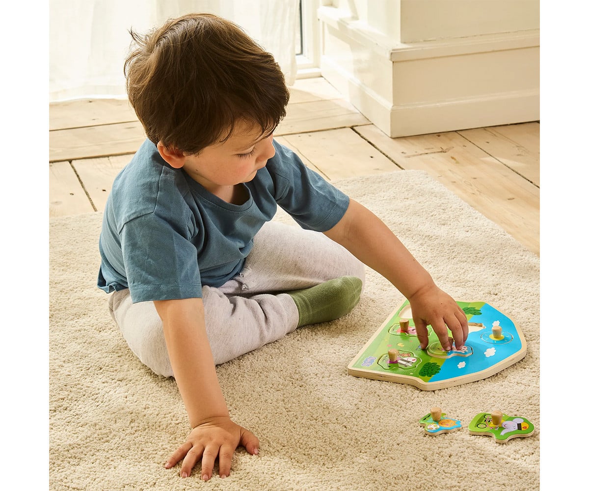 Puzzle Incastro Legno Peppa Pig