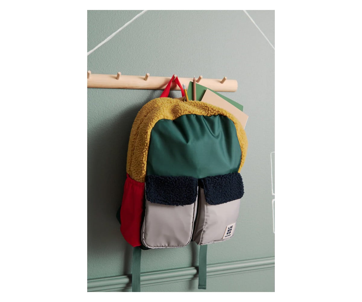 Mochila Escolar Marlowe Navy Classic/Multi Mix
