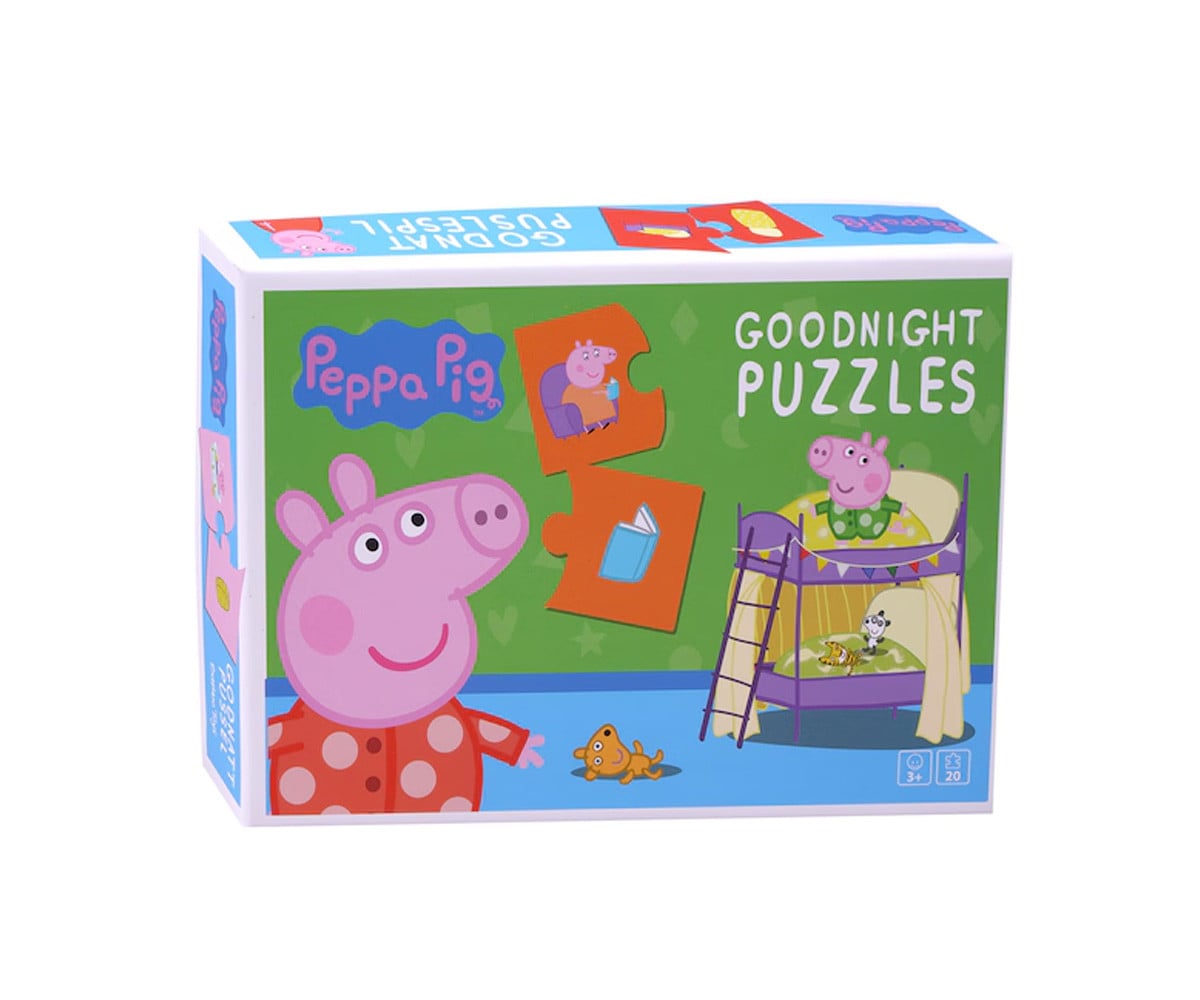 Puzzle Buonanotte Peppa Pig