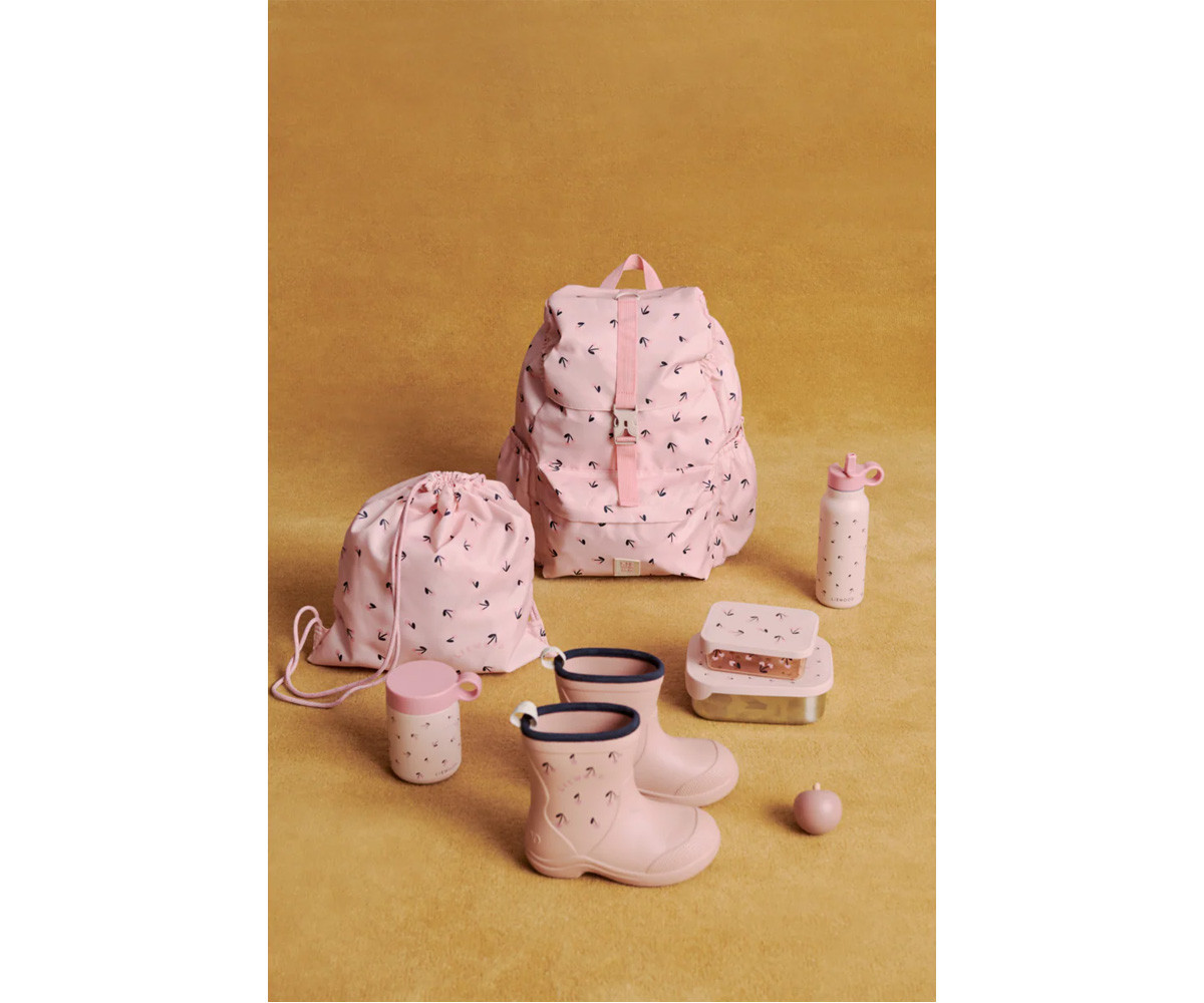 Mochila Escolar Johnny Cherry Heart / Rosey