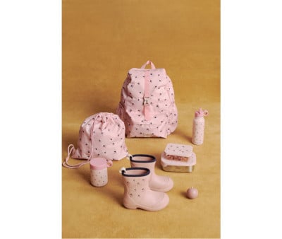 Mochila Escolar Johnny Cherry Heart / Rosey