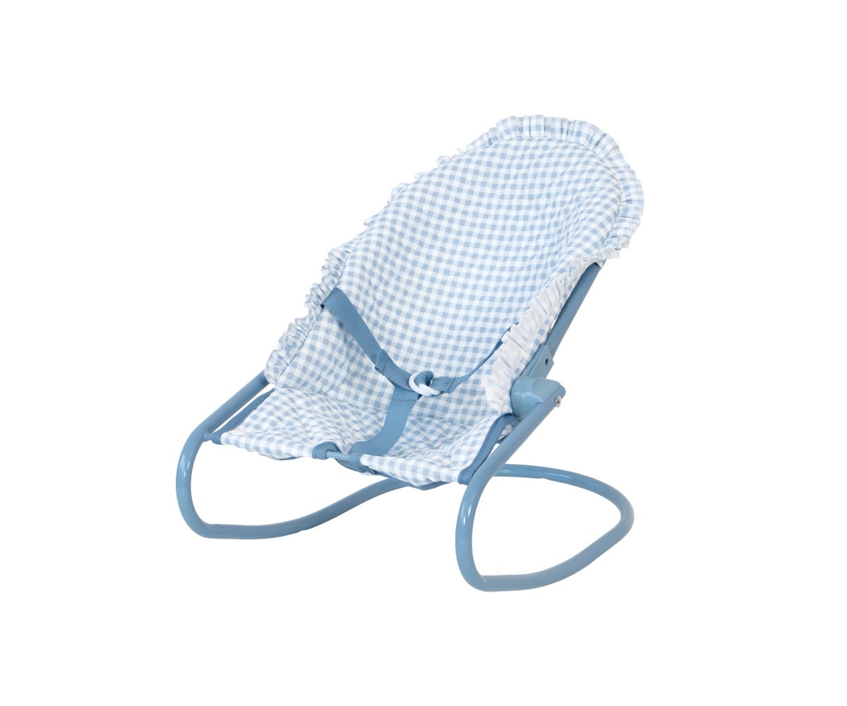 Amaca Bambole Vichy Blue Personalizzabile