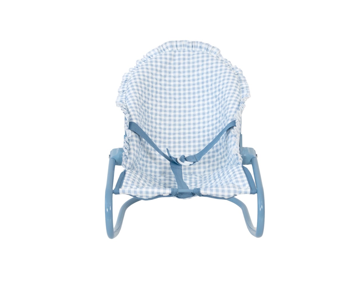 Amaca Bambole Vichy Blue Personalizzabile