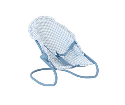 Amaca Bambole Vichy Blue Personalizzabile