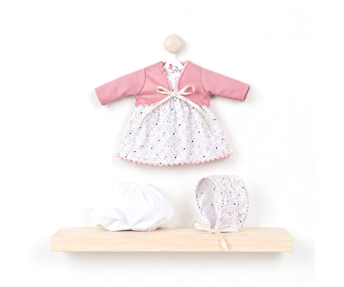 Vestido Oli Estrellas Chaqueta Rosa