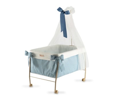 Culla Bambole con Baldacchino Noel