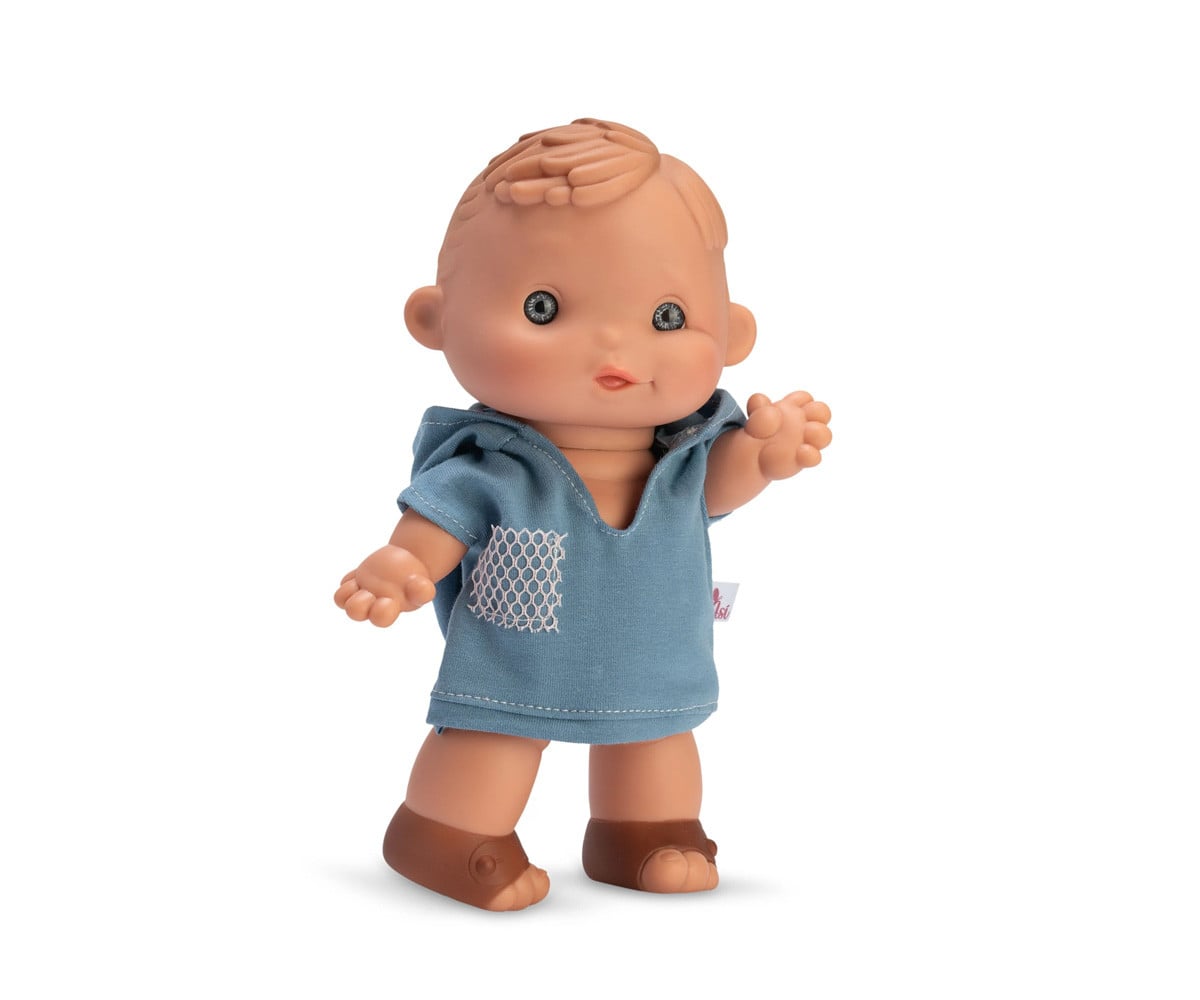 Muñeco Dani Sudadera con Capucha Azul
