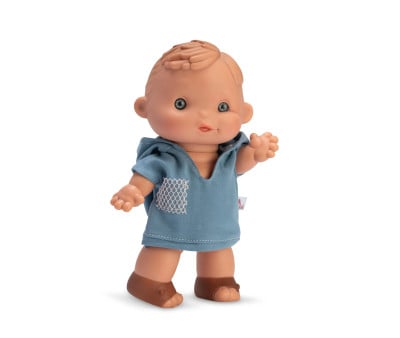 Muñeco Dani Sudadera con Capucha Azul