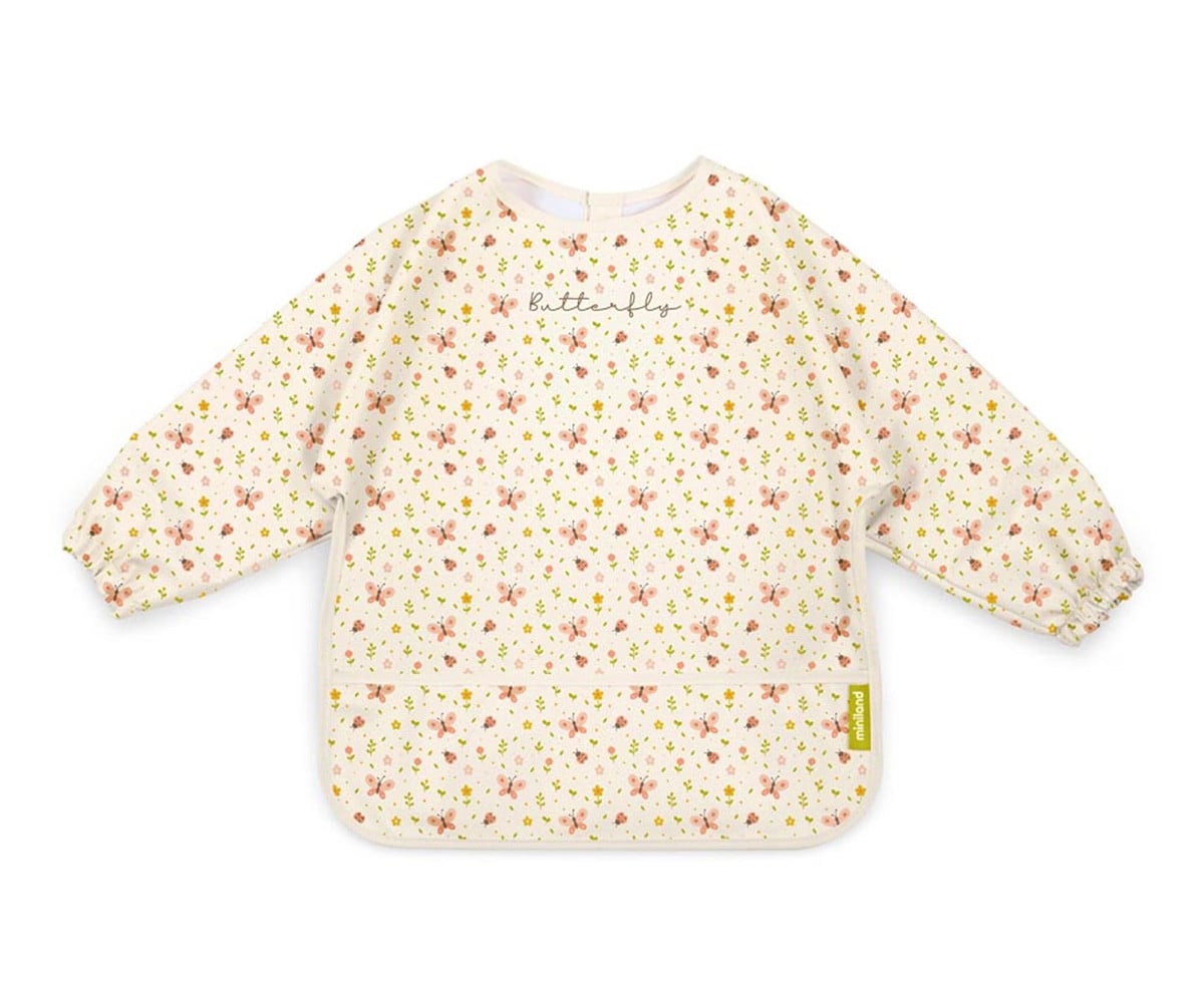 Babero Impermeable con Mangas Butterfly