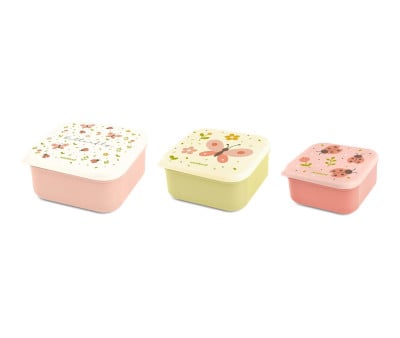 3 Scatoline Alimenti Kiddie Butterfly