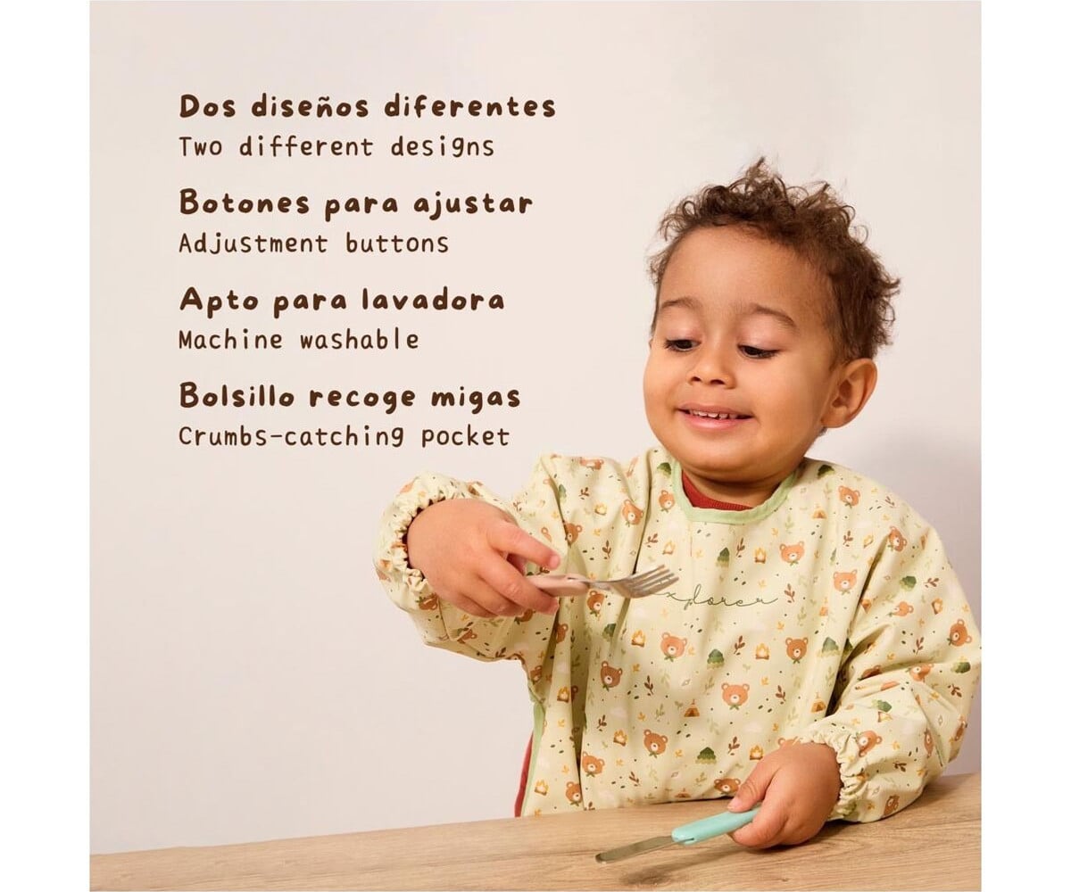 Babero Impermeable con Mangas Explorer