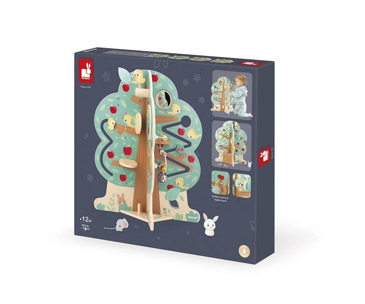 Árbol Multiactividades de Madera 20 Juegos