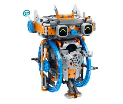 Robot Programmabile Intelligente 5 in 1 Arancio e Blu