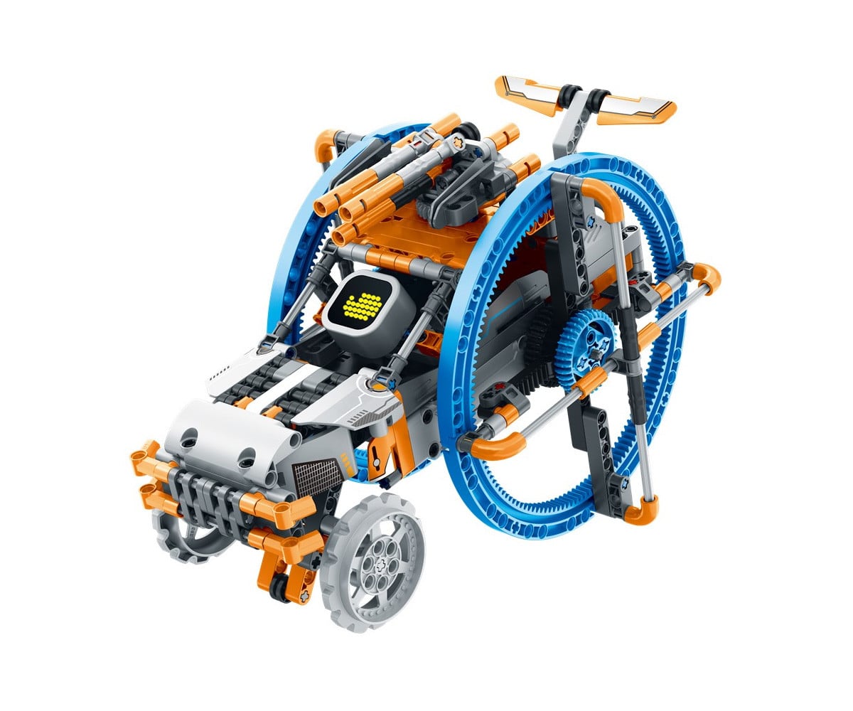Robot Programmabile Intelligente 5 in 1 Arancio e Blu