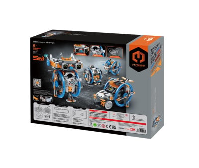 Robot Programmabile Intelligente 5 in 1 Arancio e Blu