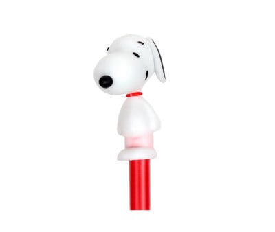 Bolígrafo Borrable Inkredible con Tope de Silicona Peanuts Snoopy