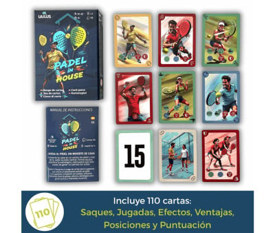 Gioco di Carte Padel in House