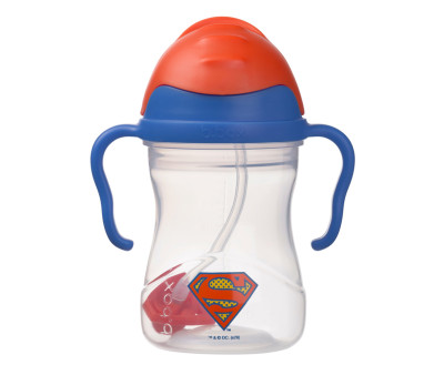 Tazza con Cannuccia Flessibile Superman