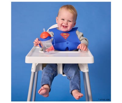Tazza con Cannuccia Flessibile Superman