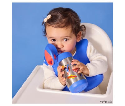 Gourde Isotherme avec Paille 350 ml Superman